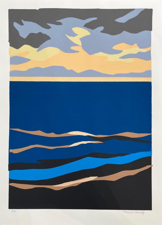 Nina Davidowitz - &quot;Ocean Sunrise&quot; Print
