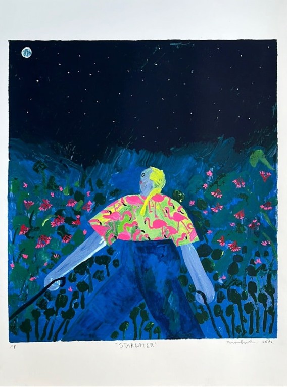 Tara Booth - &quot;Stargazer&quot; print
