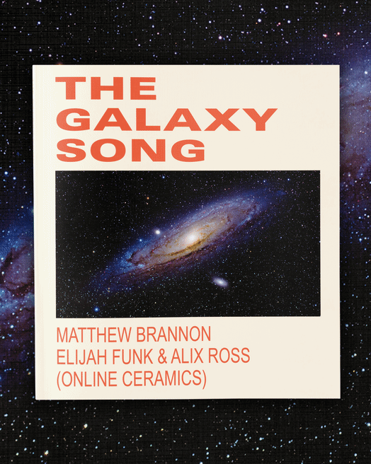 BOOK CELEBRATION | THE GALAXY SONG: MATTHEW BRANNON AND ELIJAH FUNK &amp; ALIX ROSS (ONLINE CERAMICS)