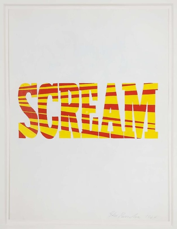 Red-Yellow Scream, 1964