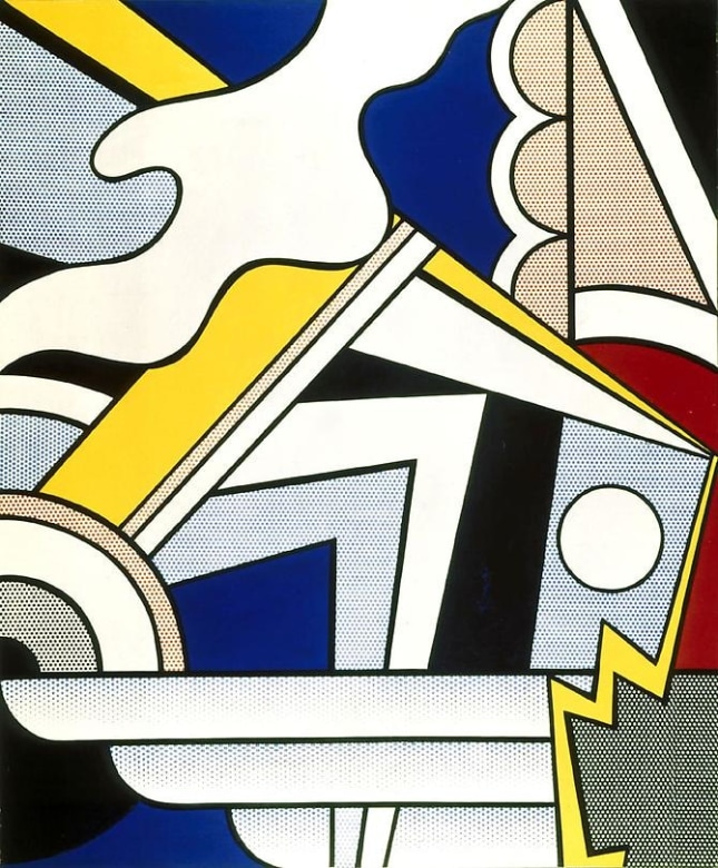 Modern Painting with Small Bolt, 1967