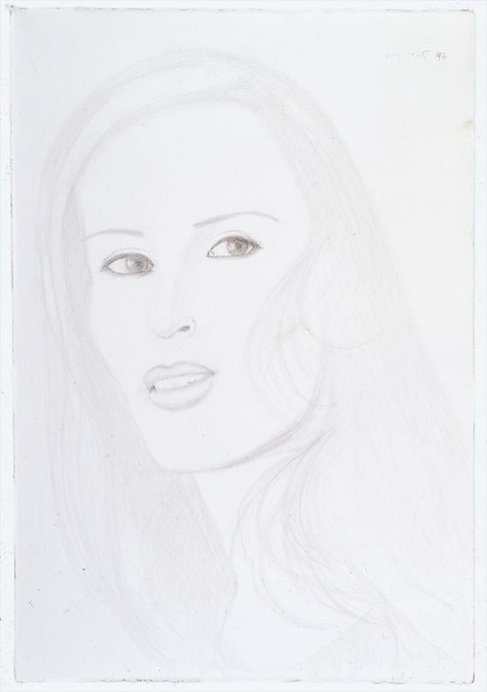 Maria, 1996 Pencil on paper