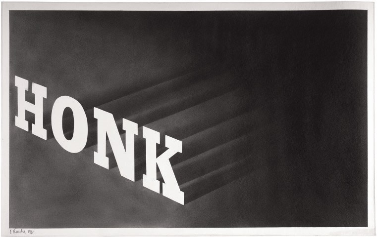 Honk, 1964 Graphite on paper