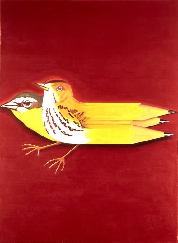 Birds with Pencils, 1965