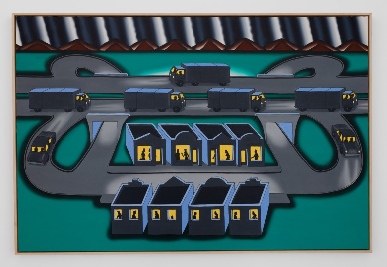 Town Full of People on the Way to Somewhere Else, 1988