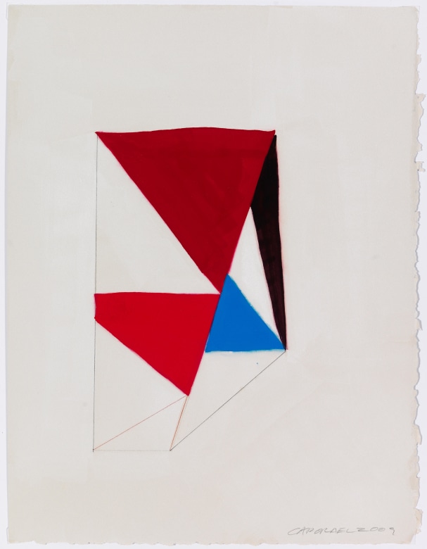 Suzanne Caporael Untitled Gouache and graphite on paper Richard Gray Gallery