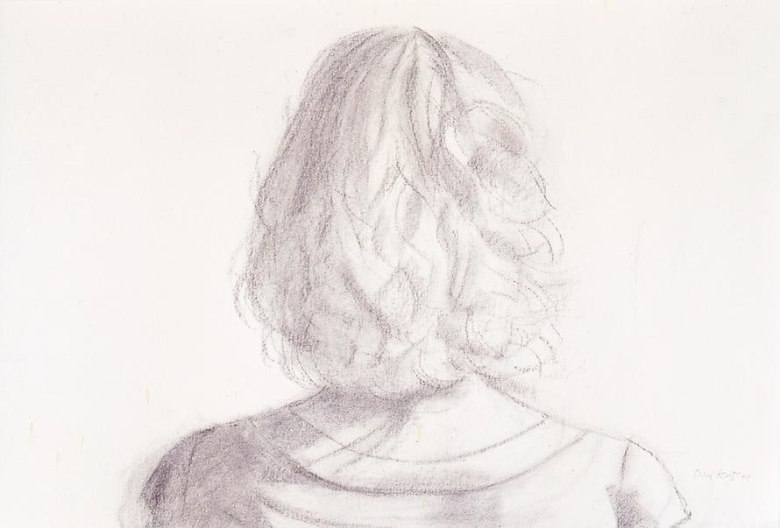Tracy, 2008 Charcoal on paper