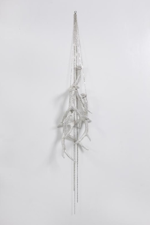 Untitled (Four Hanging Antlers), 2012