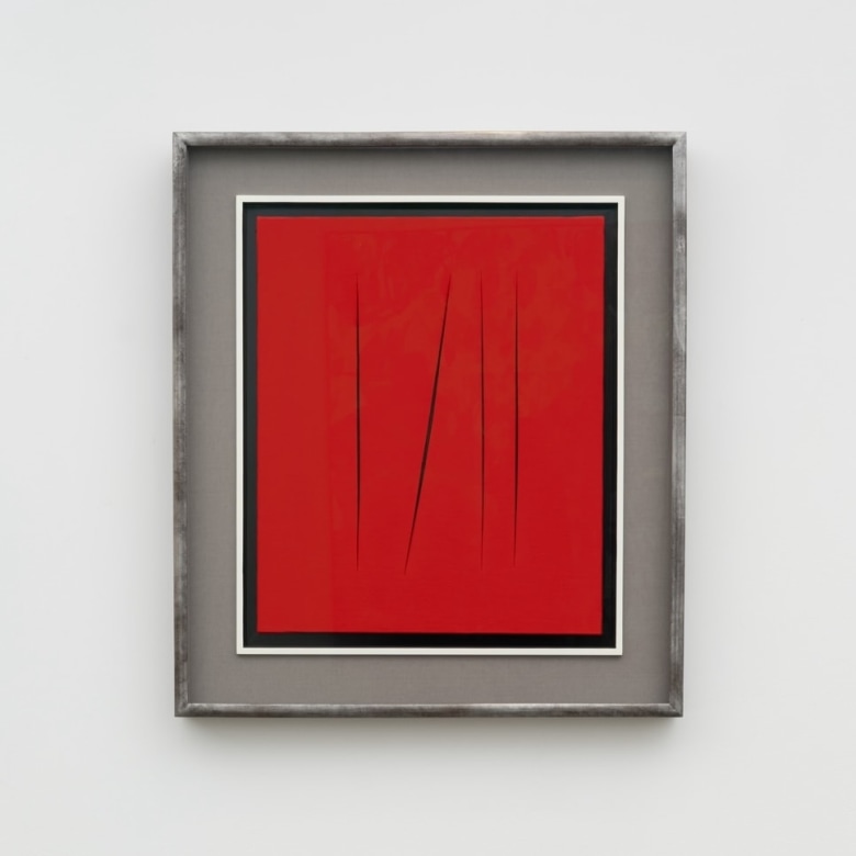 Lucio Fontana,&nbsp;Concetto spaziale, Attese, 1965-66.