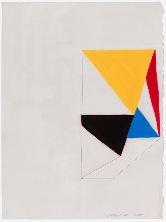 Suzanne Caporael Untitled Gouache and graphite on paper Richard Gray Gallery