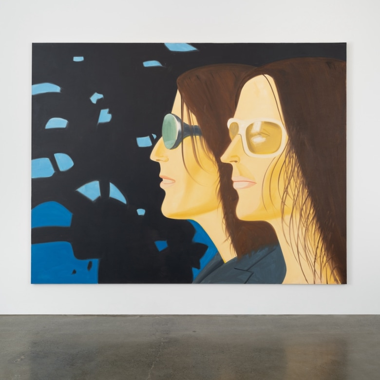 Alex Katz, Duo (Sharon and Kym), 2008.
