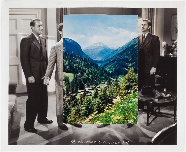 john stezaker valley i collage 2014 richard gray