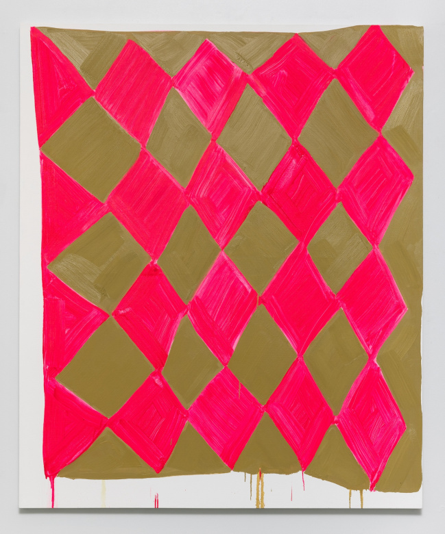 Judy Ledgerwood, Cotton Candy Kisses, 2009.