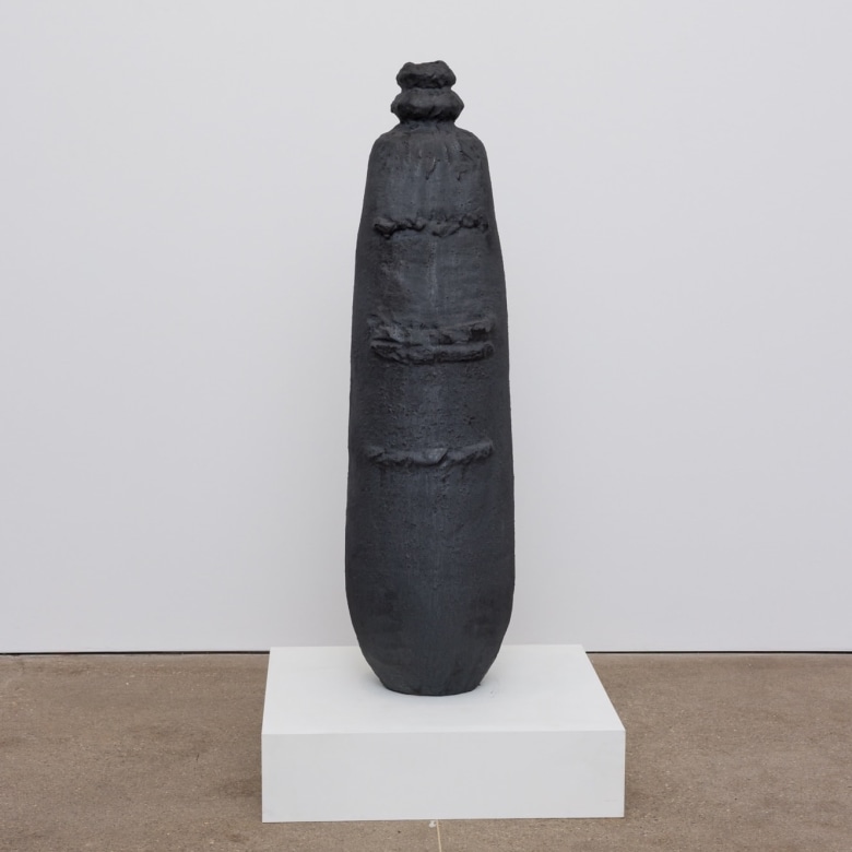 Theaster Gates,&nbsp;Black Vessel 6, 2022.
