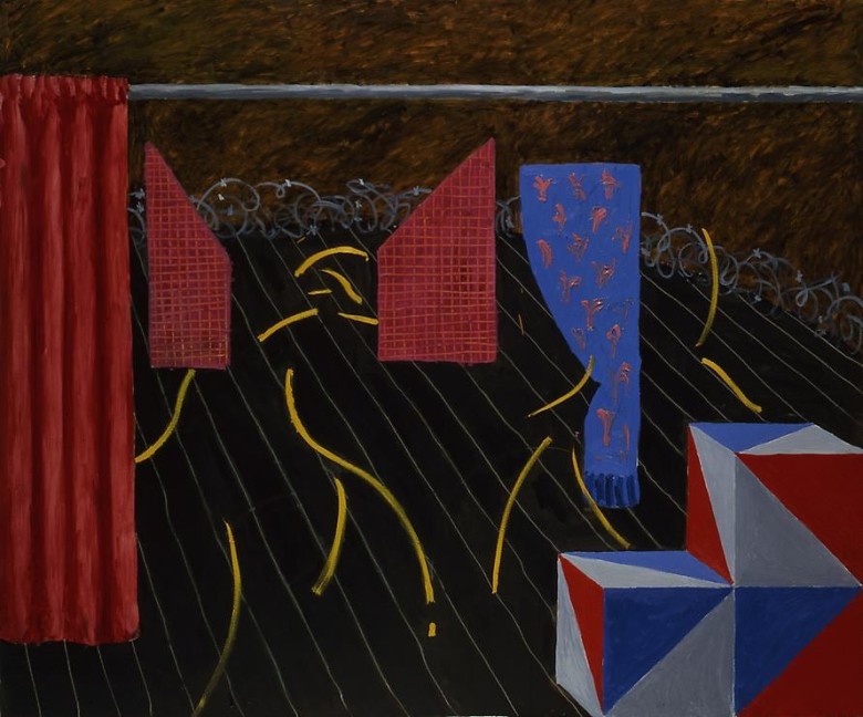 Parade Set with Curtain &amp;amp; Blocks from &quot;Parade Triple Bill&quot;, 1980
