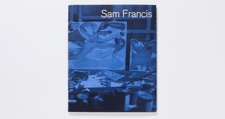sam francis blue forms 1997 catalogue