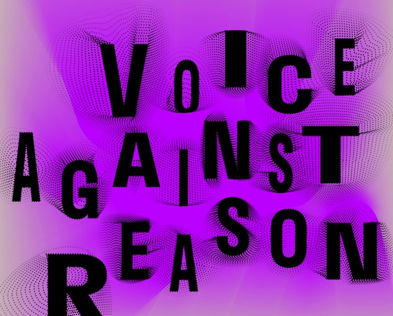 Image of Museum Macan "Voice Against Reason" flyer