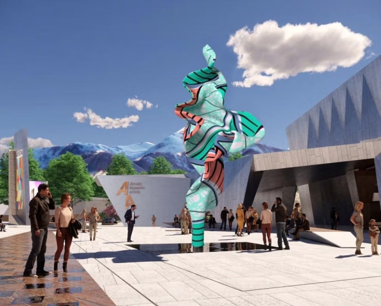 Yinka Shonibare at the Almaty Museum of Arts