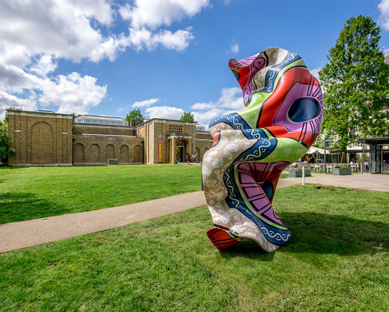 Image of Yinka Shonibare CBE's "Material (SG) IV," 2023