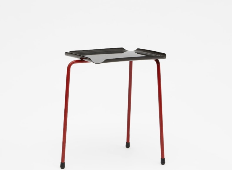 Jean Prouve Metal Side Table