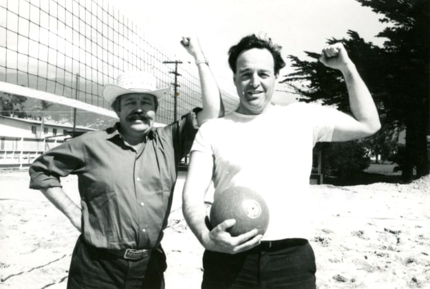 1962 &nbsp;Visits Sam Francis in California