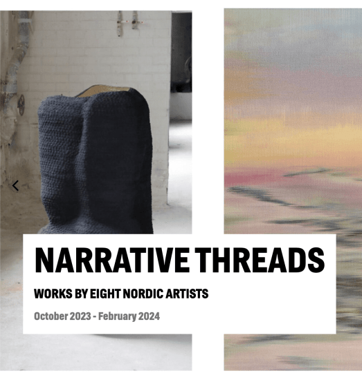 &quot;Narrative Threads: Works by Eight Nordic Artists&quot; at Scandinavia House