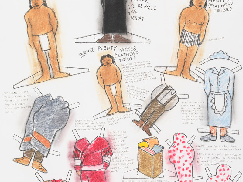 Jaune Quick-to-See Smith: Paper Dolls for a Post-Columbian World