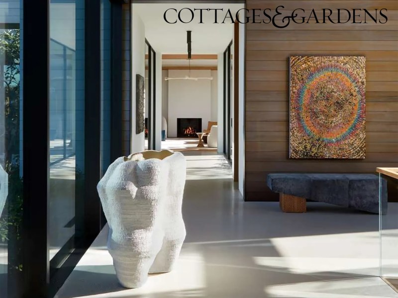 Kristina Riska in Cottages &amp; Gardens