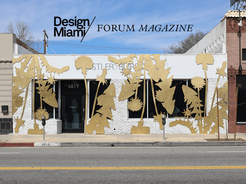 Design Miami / Forum Magazine