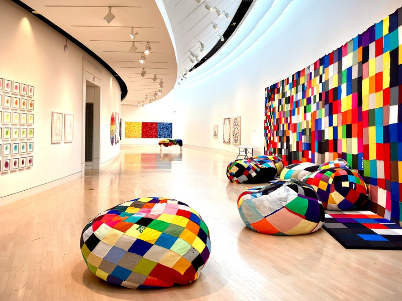 Springfield Museum of Art Presents &quot;Color Fields&quot; by Andrea Myers: A Dynamic Exploration of Fabric and Color