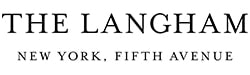 The logo for the Langham Hotel.