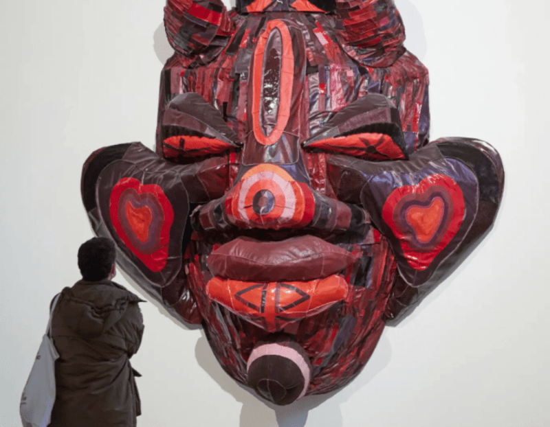 Tau Lewis, artwork at the 2022 Venice Biennale