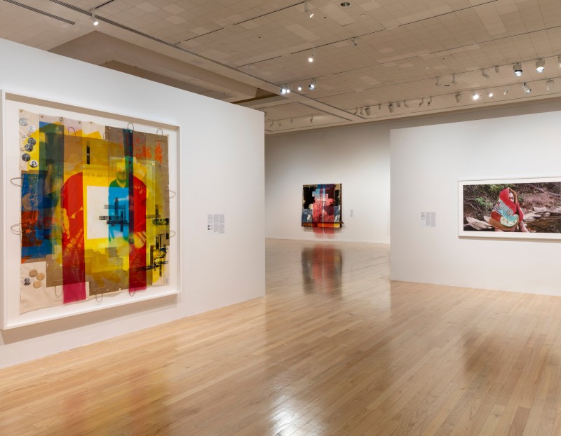 Installation view of "Across the Universe"