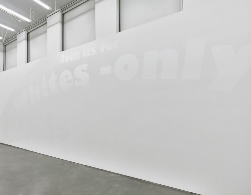 Divya Mehra's installation "Equal Opportunity Statement", 2024
