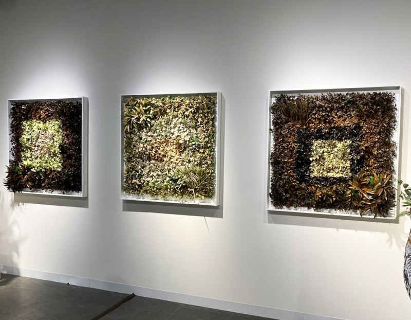 install view of Kandis Williams' Presentation at Art Basel Miami