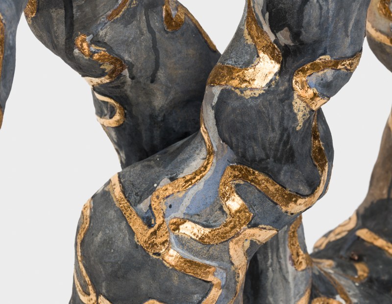 Detail of a sculpture by Julia Haft-Candell