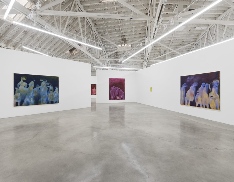Installation view of "A billion tiny moons"