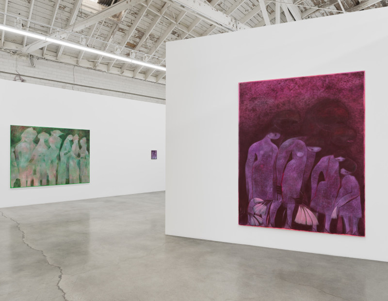 Installation view of "A billion tiny moons"
