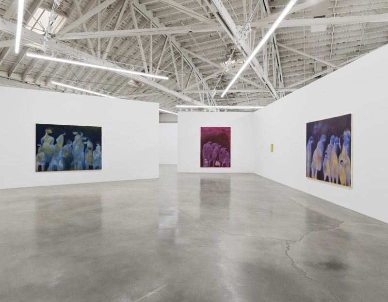 Installation view of "A billion tiny moons"