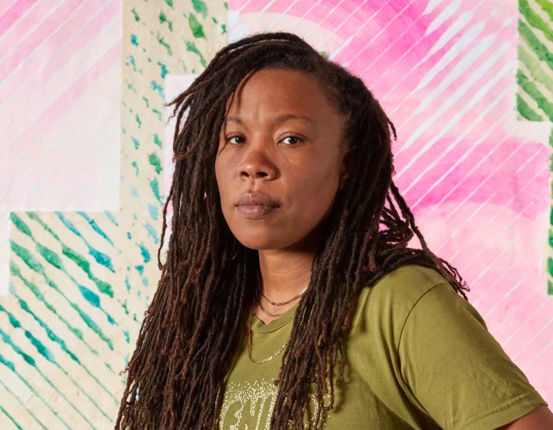 Tomashi Jackson speaks with The Los Angeles Times about her exhibition &quot;Minute By Minute&quot;