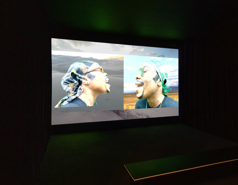 Film still of Tomashi Jackson's work.