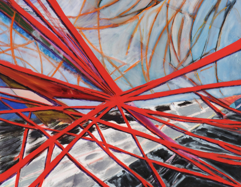Detail of a painting by Marisa Takal