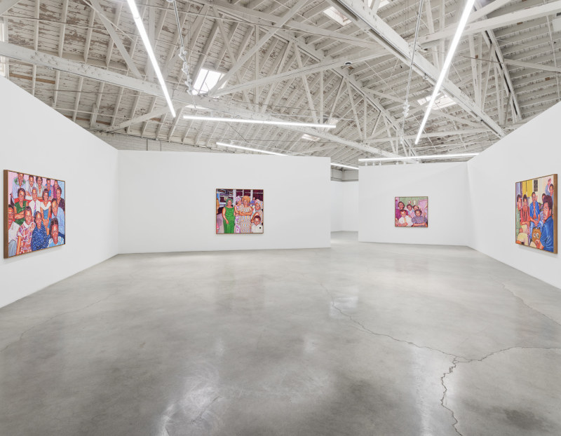 Installation view of "Reflections"