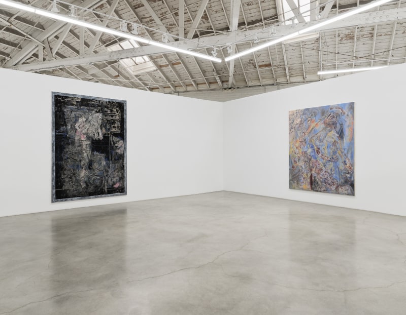 Installation view of "Seascapes, Snowscapes, Kukeri"