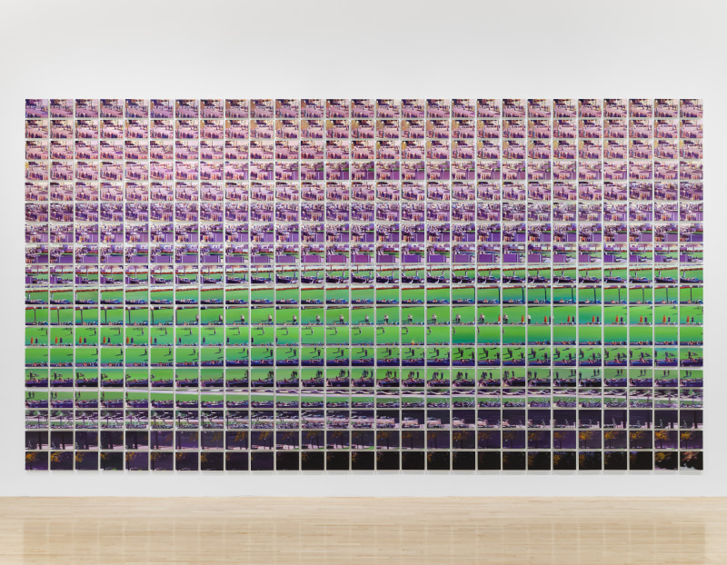 Cynthia Daignault's 486 panel painting "Twenty-Six Seconds"