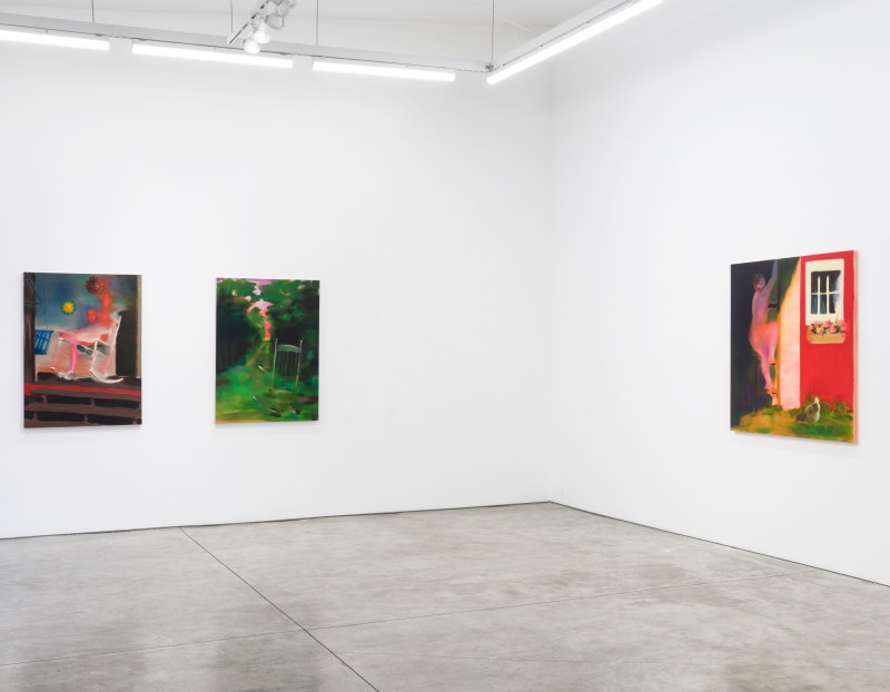 Installation view of Cathleen Clarke's "Morning Star"