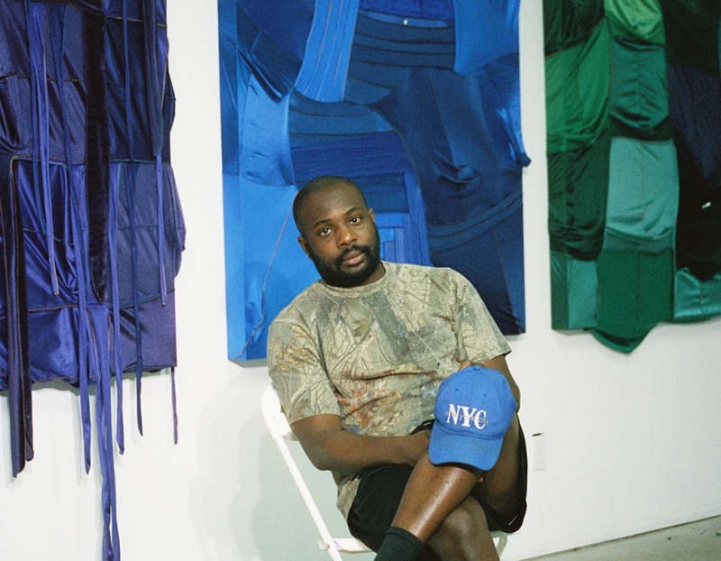 Portrait of Anthony Olubunmi Akinbola by Brezhanè Townsend