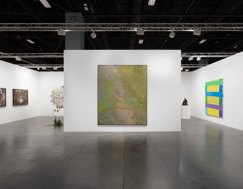 Installation view of Night Gallery's booth at Art Basel Miami Beach, 2024