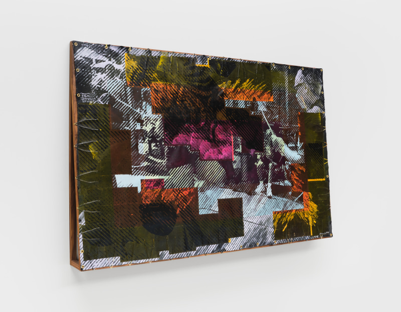 Tomashi Jackson's work "Get On Up (Women Double Dutching/ Two Friends Embracing)"