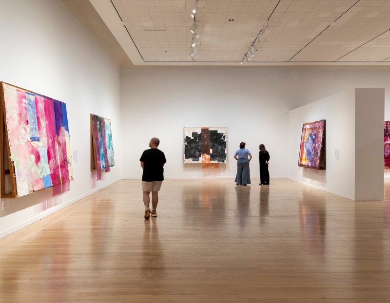Installation view of "Across the Universe"